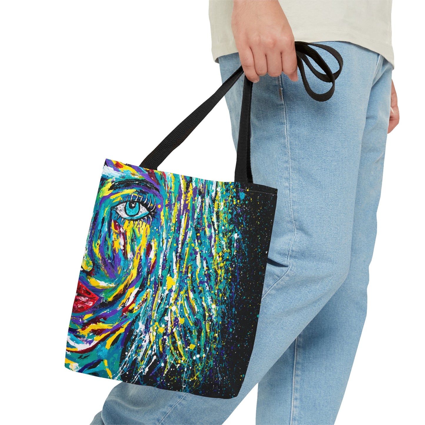 Tote Bag - Hard Life, Good Life - Bags BY Albert Levi Art