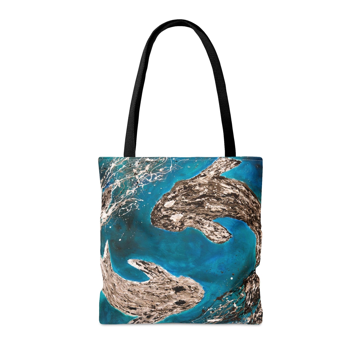 Tote Bag - HARMONY OF KOI - Bags BY Albert Levi Art