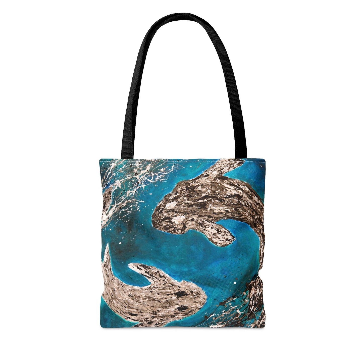 Tote Bag - HARMONY OF KOI - Bags BY Albert Levi Art