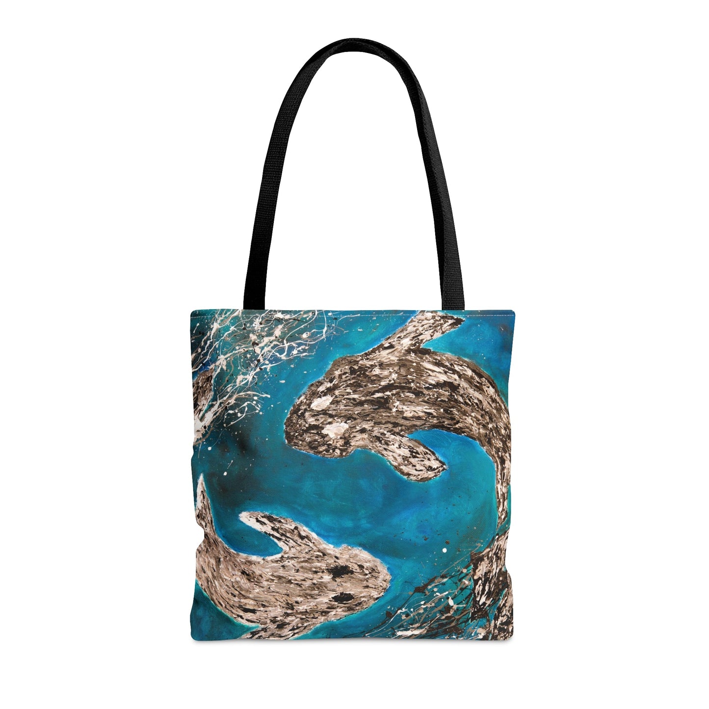 Tote Bag - HARMONY OF KOI - Bags BY Albert Levi Art