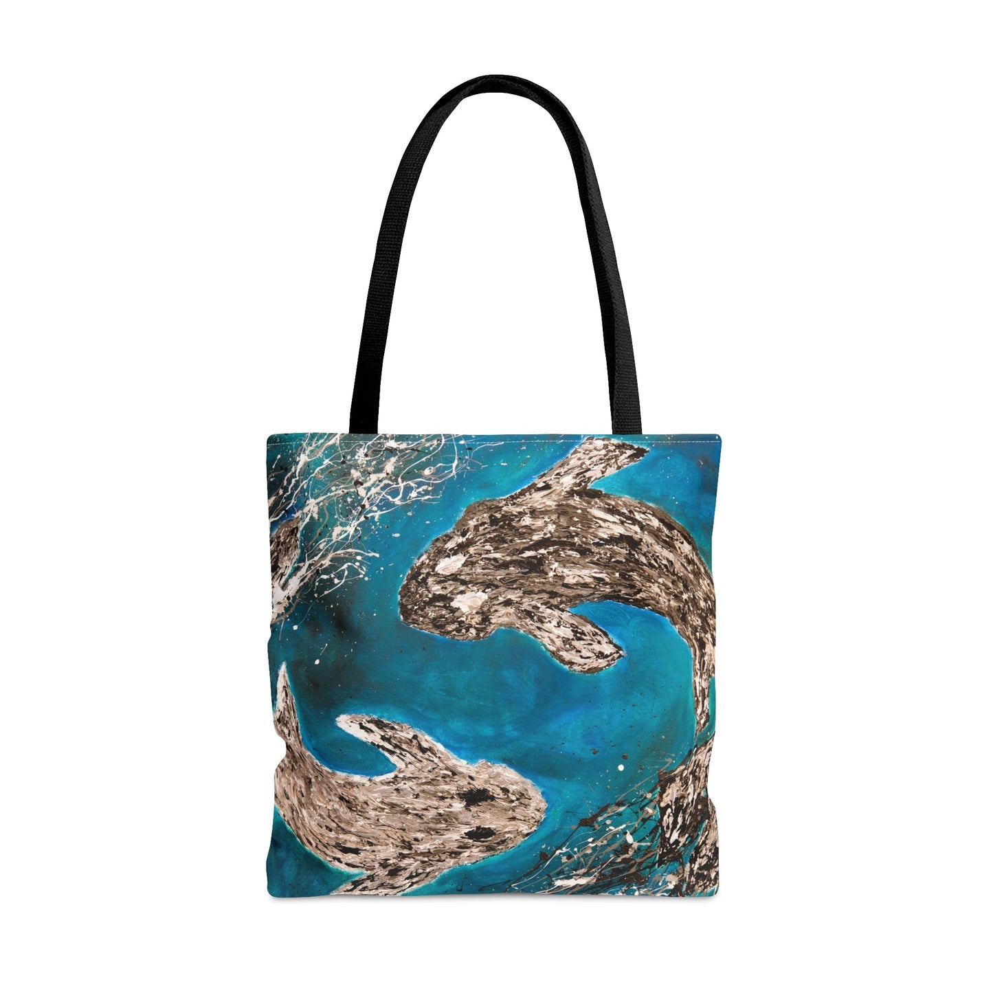 Tote Bag - HARMONY OF KOI - Bags BY Albert Levi Art