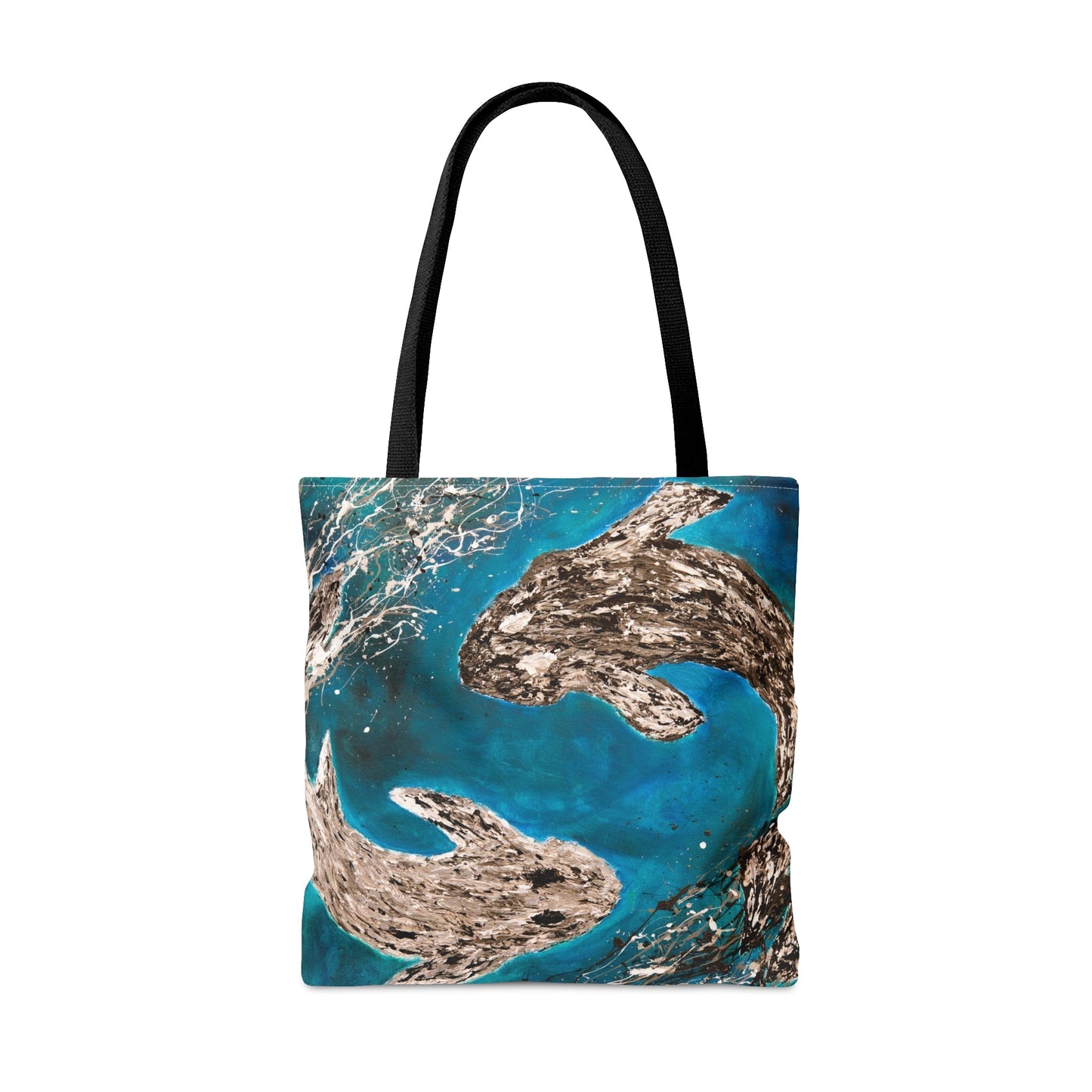 Tote Bag - HARMONY OF KOI - Bags BY Albert Levi Art