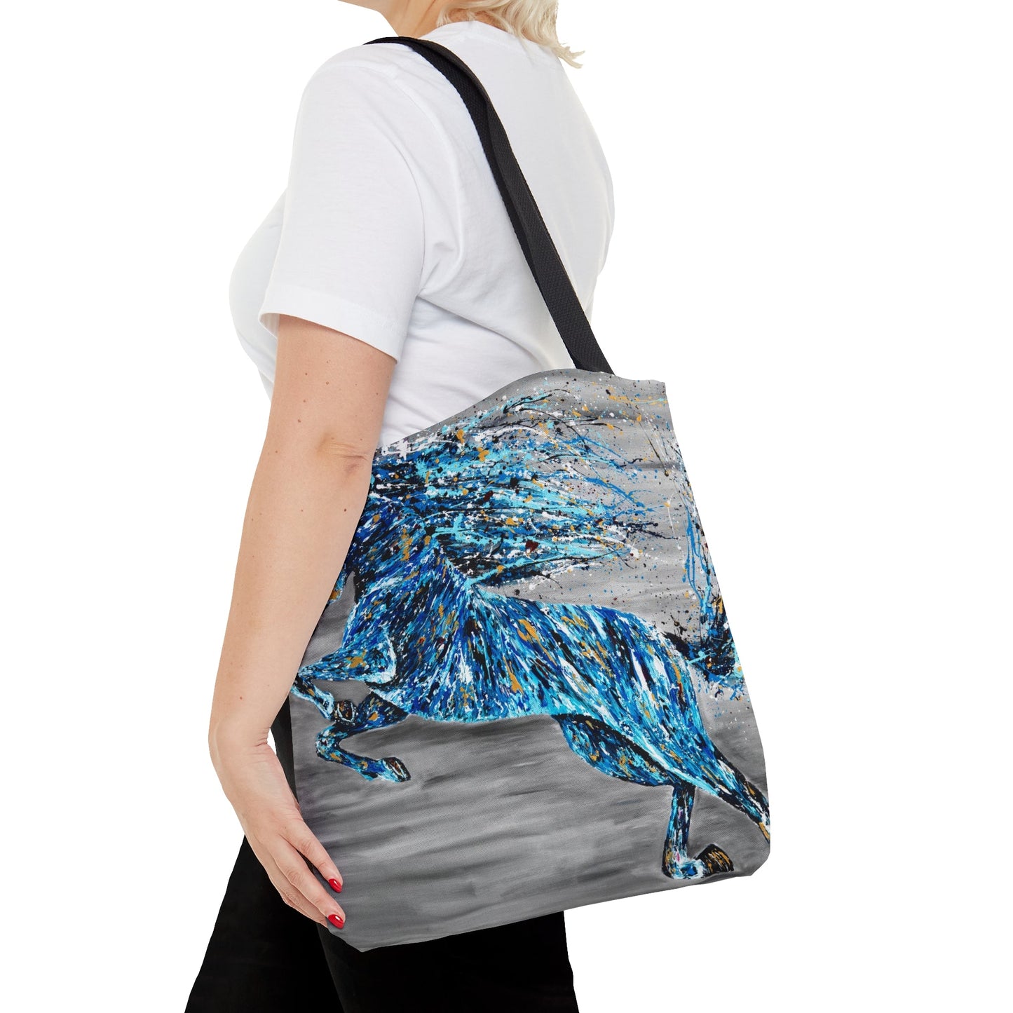 Tote Bag - MAJESTIC JUMP - Bags BY Albert Levi Art