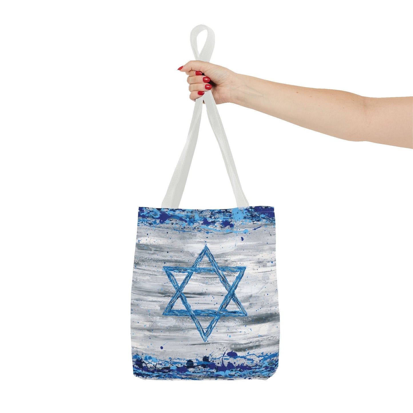 Colorful Bags: "Tote Bag - Our Connection" by Albert Levi Art