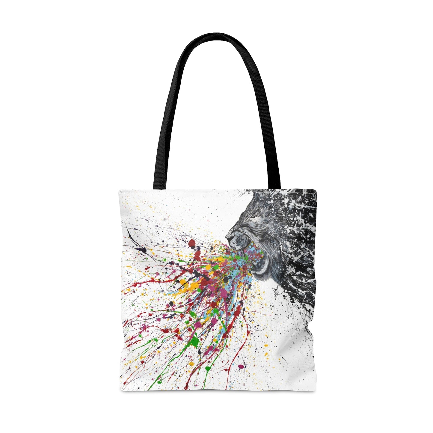 Tote Bag - Roar Lion - Bags BY Albert Levi Art