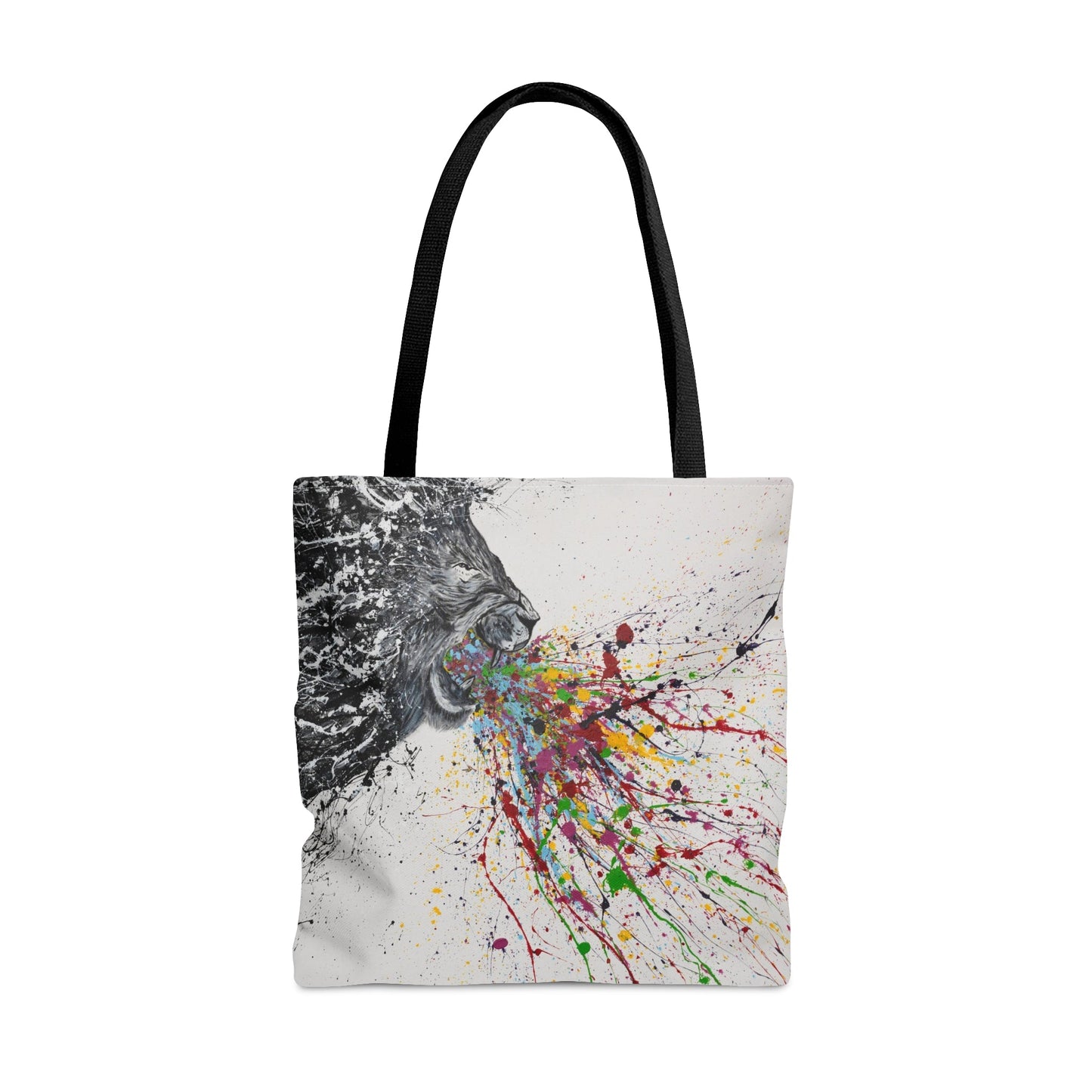 Tote Bag - Roar Lion - Bags BY Albert Levi Art