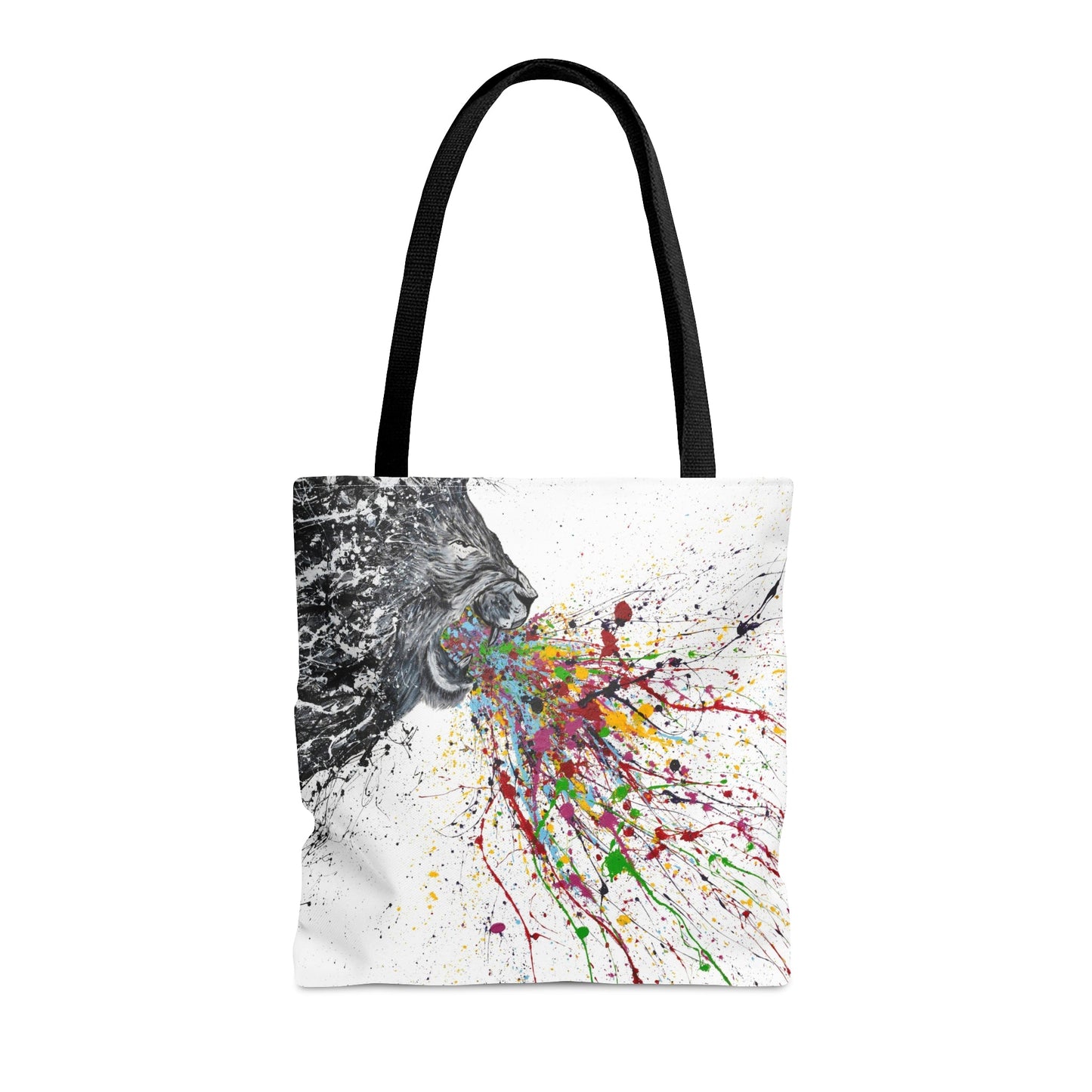 Tote Bag - Roar Lion - Bags BY Albert Levi Art