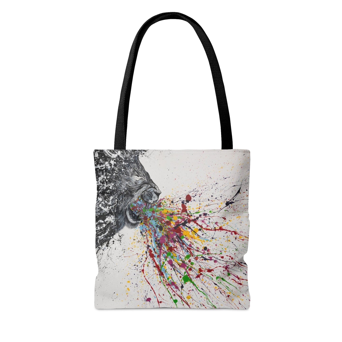 Tote Bag - Roar Lion - Bags BY Albert Levi Art