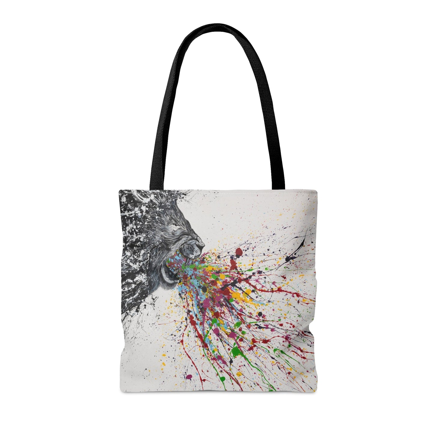 Tote Bag - Roar Lion - Bags BY Albert Levi Art