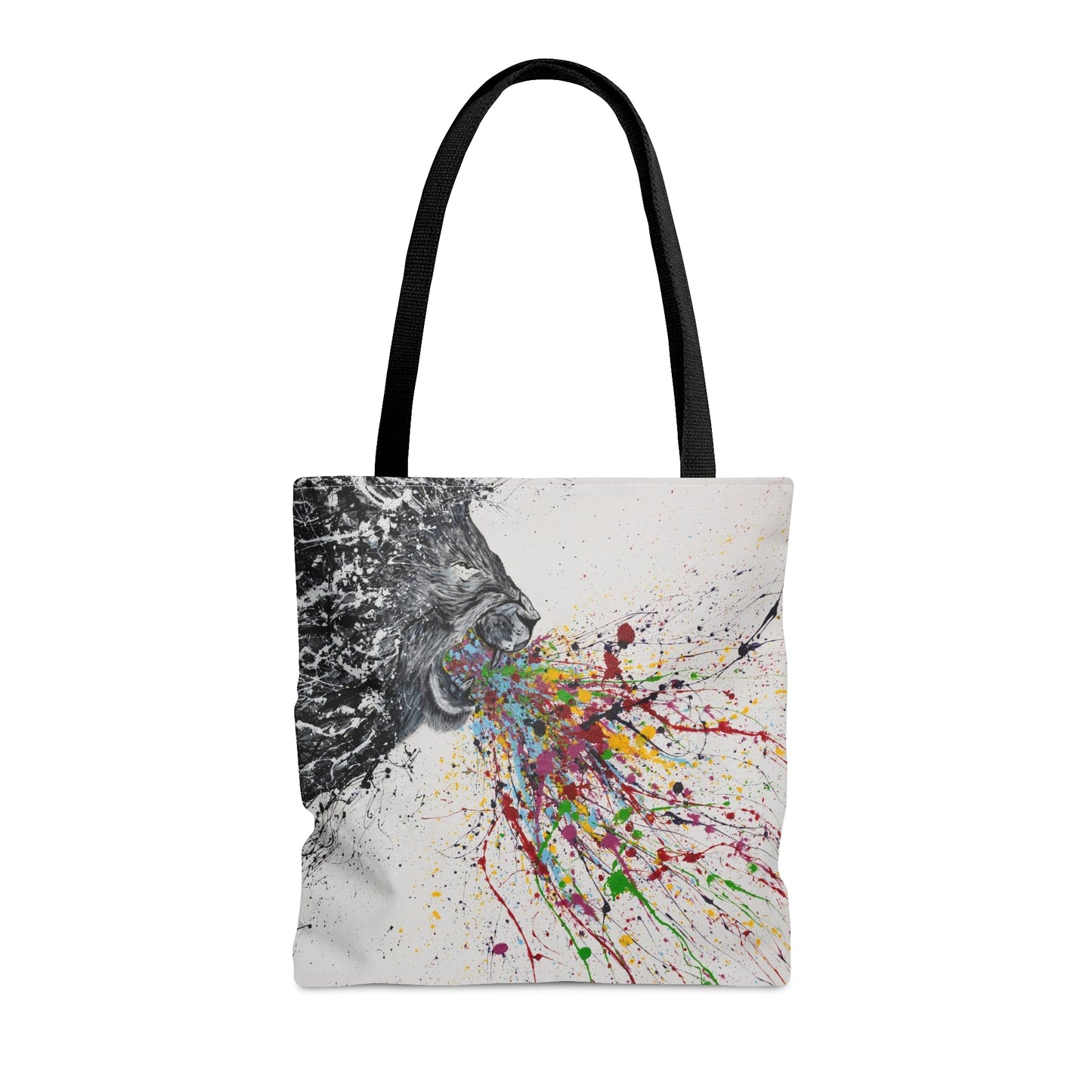 Tote Bag - Roar Lion - Bags BY Albert Levi Art