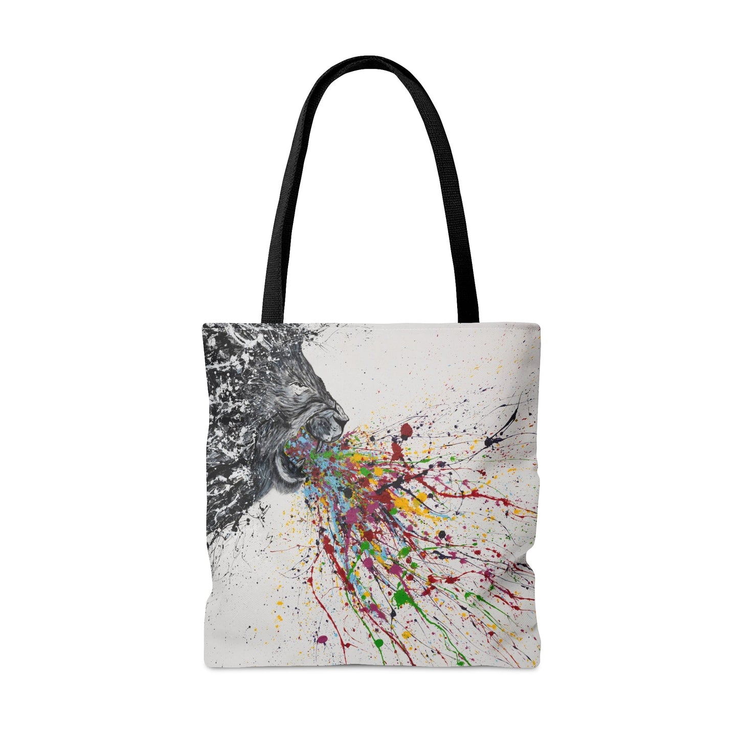 Tote Bag - Roar Lion - Bags BY Albert Levi Art