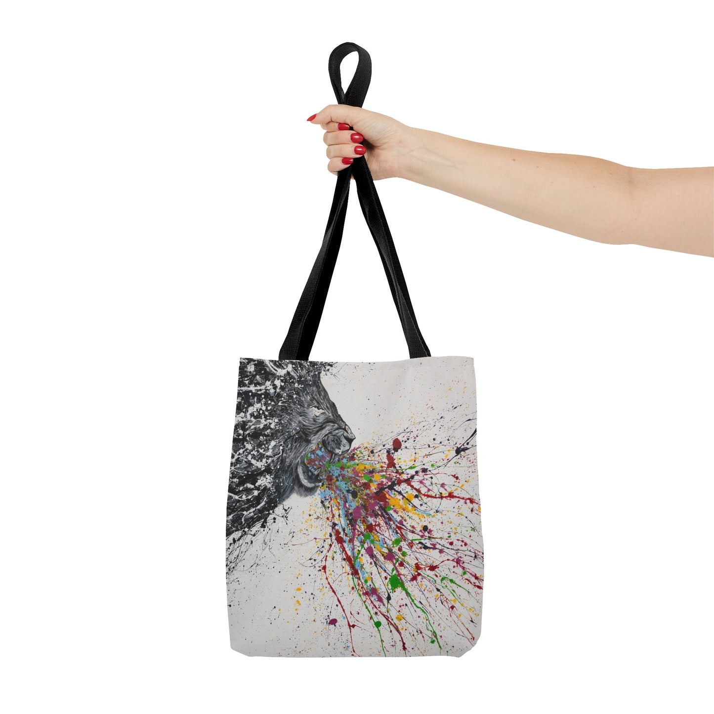 Tote Bag - Roar Lion - Bags BY Albert Levi Art
