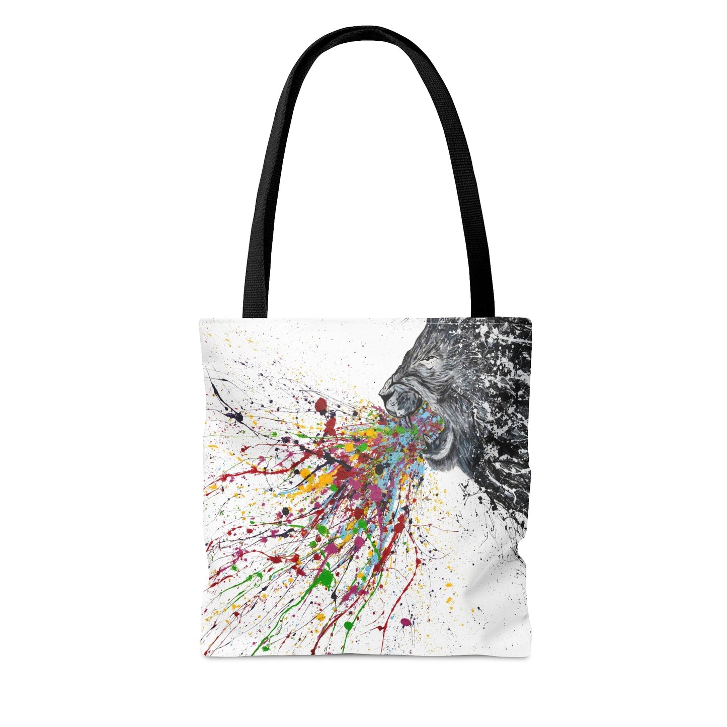 Tote Bag - Roar Lion - Bags BY Albert Levi Art