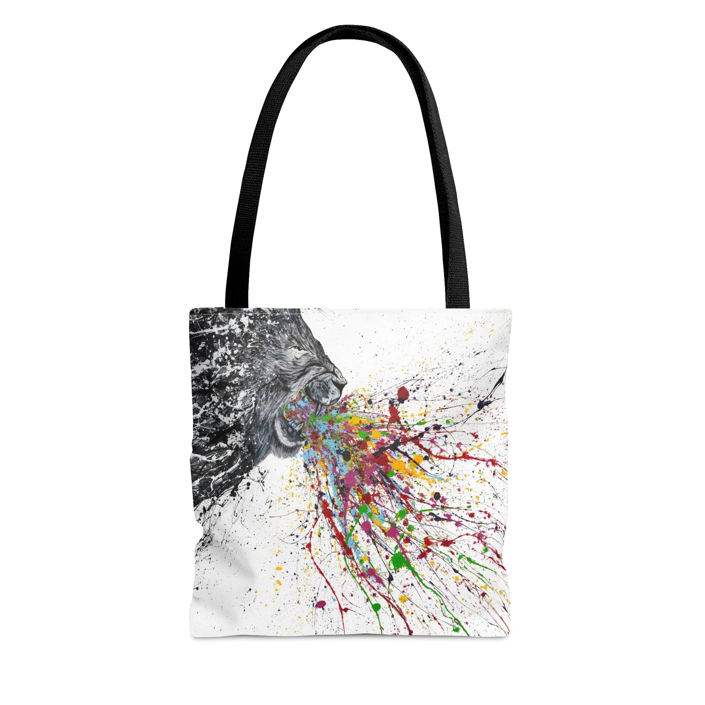 Tote Bag - Roar Lion - Bags BY Albert Levi Art