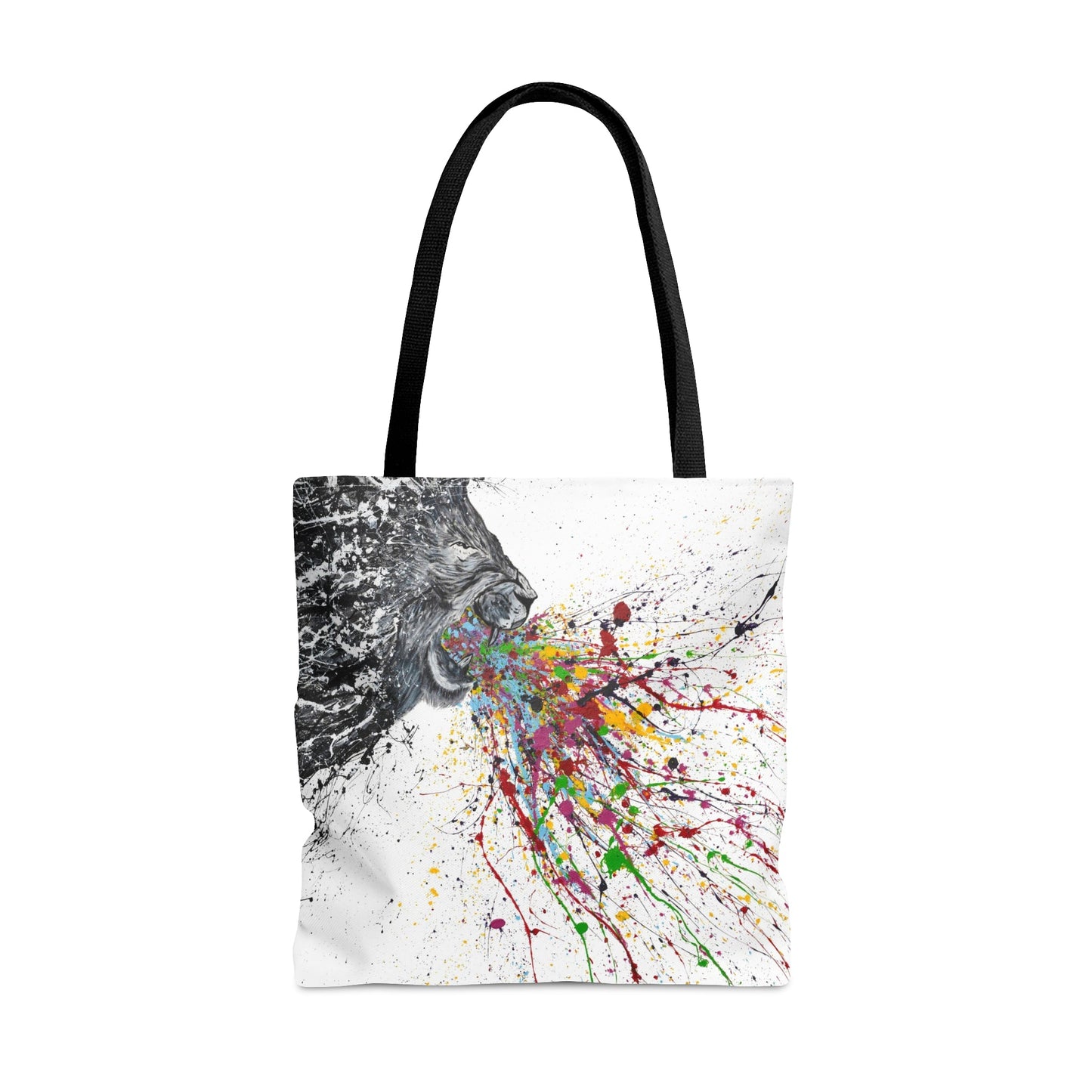 Tote Bag - Roar Lion - Bags BY Albert Levi Art