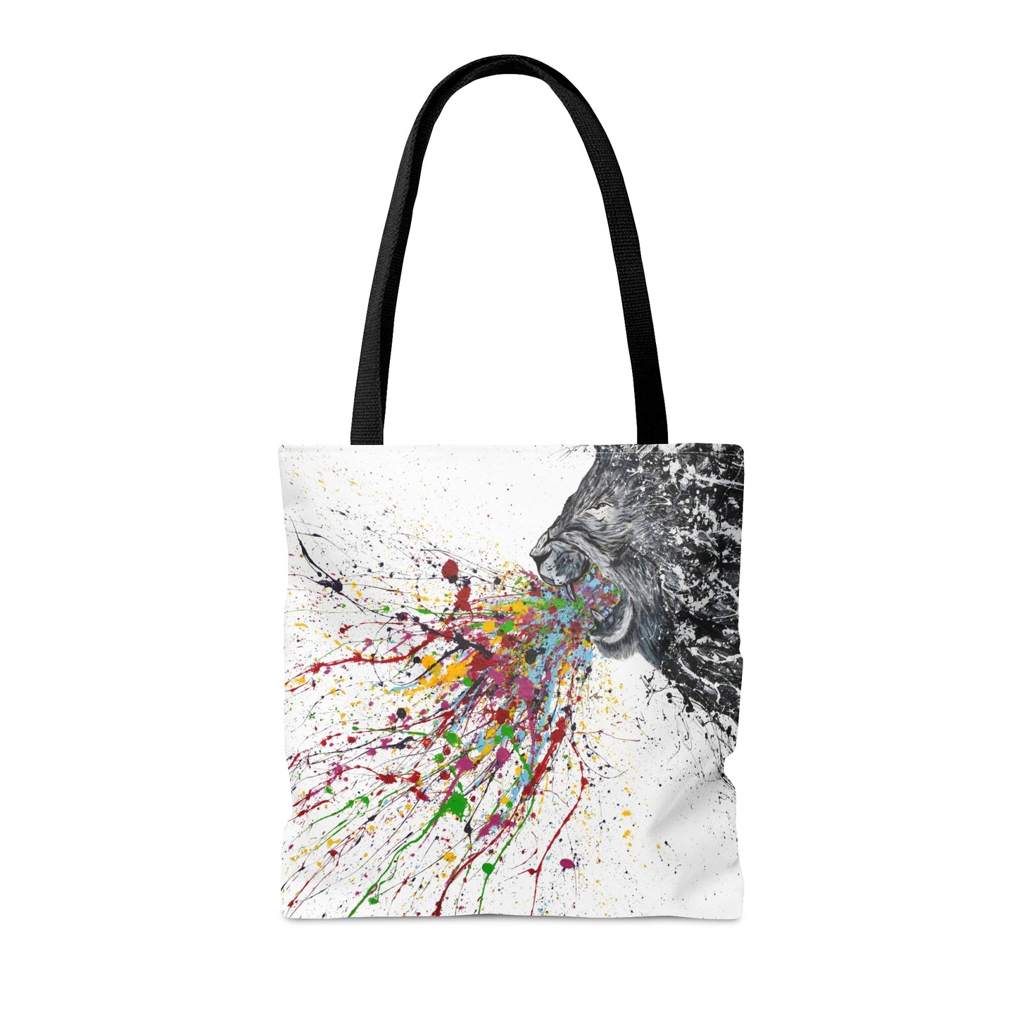 Tote Bag - Roar Lion - Bags BY Albert Levi Art