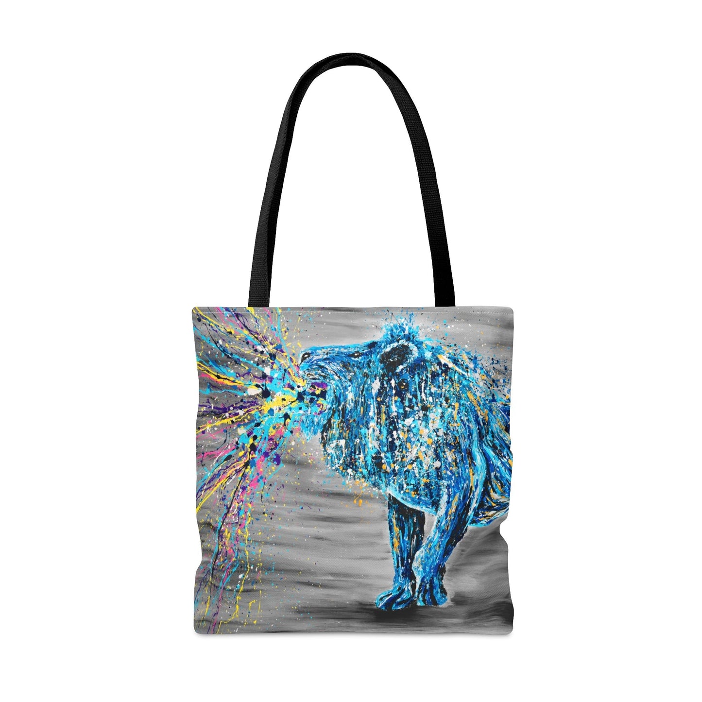 Tote Bag - ROAR OF STRENGTH - Bags BY Albert Levi Art