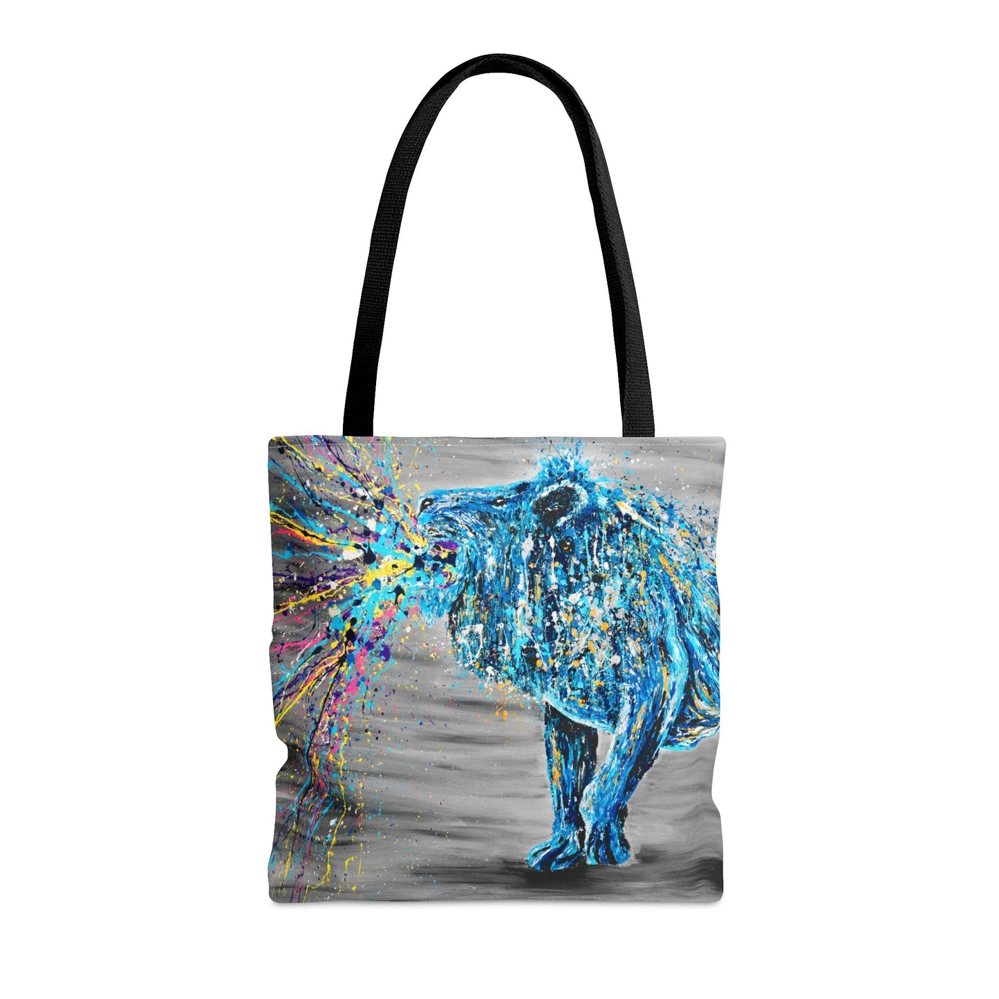 Tote Bag - ROAR OF STRENGTH - Bags BY Albert Levi Art