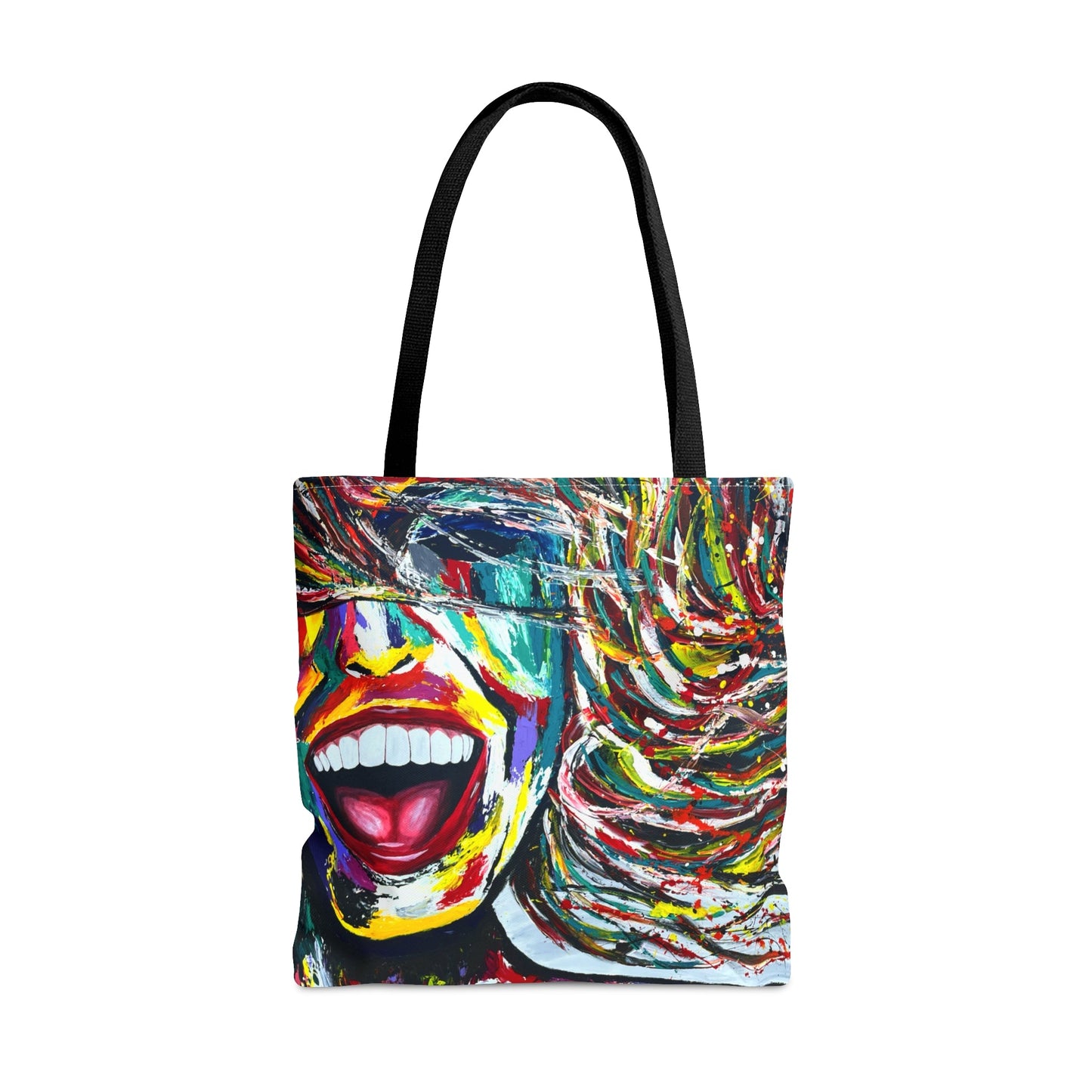 Tote Bag - SMILE FOREVER - Bags BY Albert Levi Art