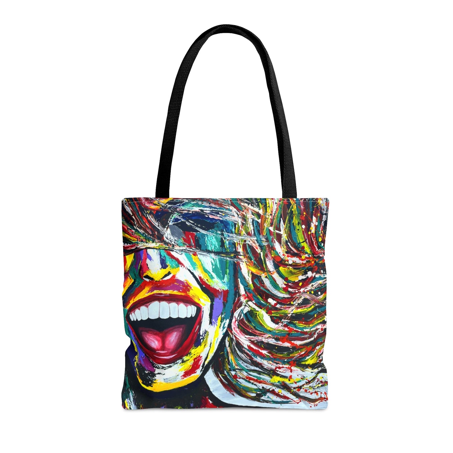 Tote Bag - SMILE FOREVER - Bags BY Albert Levi Art