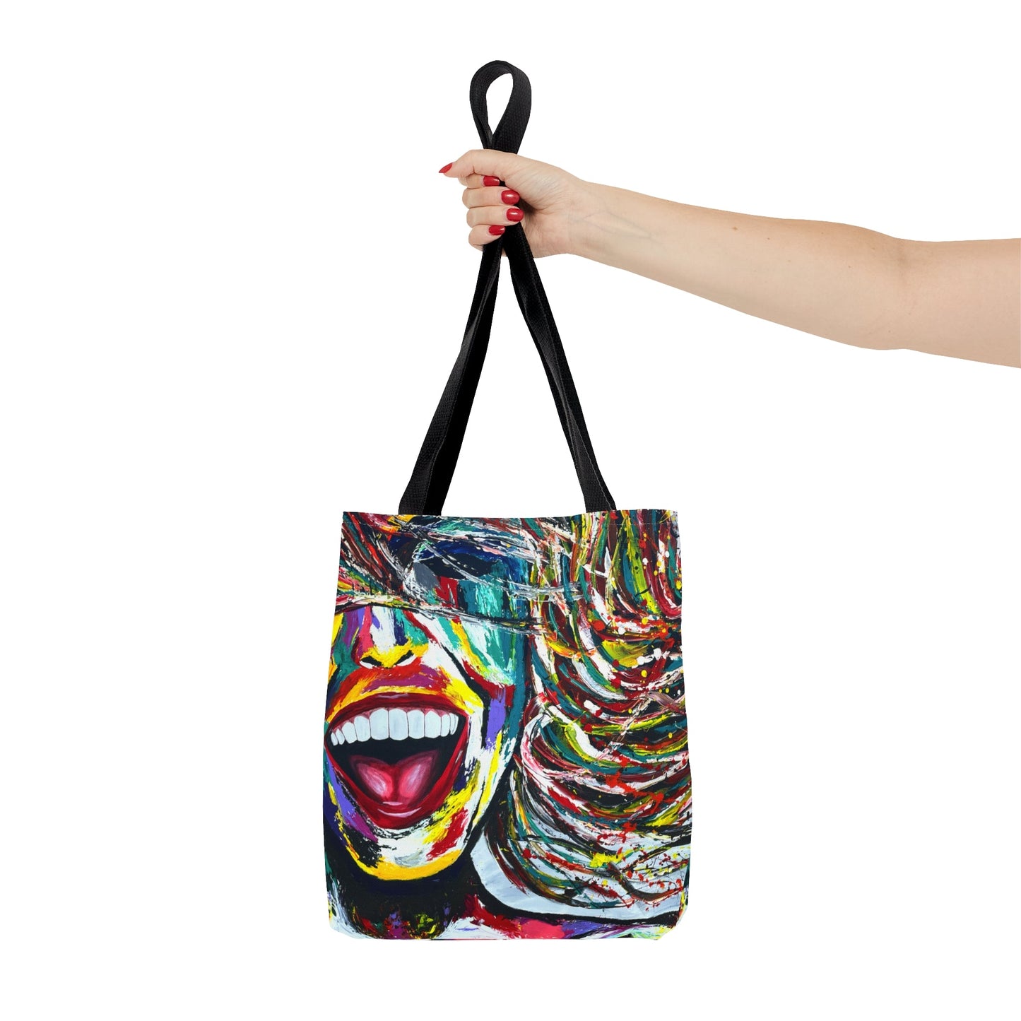 Tote Bag - SMILE FOREVER - Bags BY Albert Levi Art