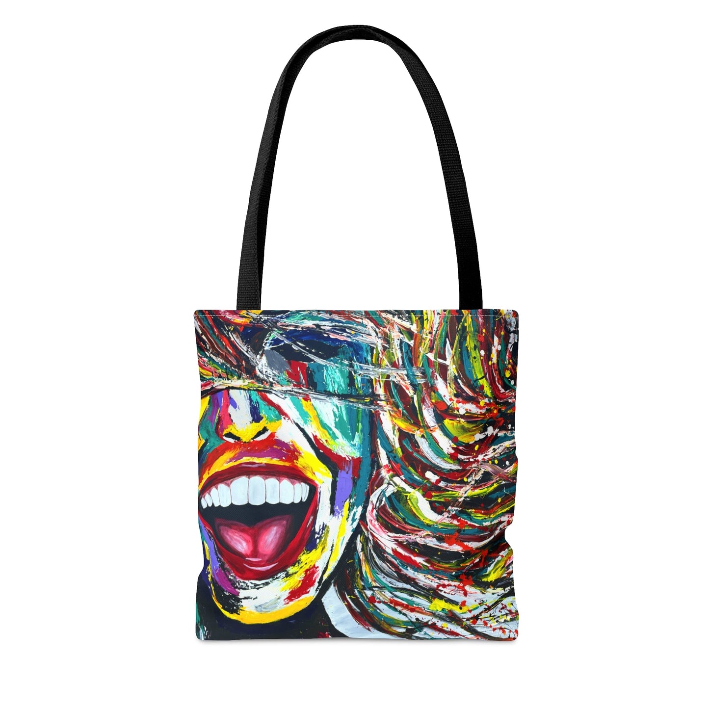 Tote Bag - SMILE FOREVER - Bags BY Albert Levi Art