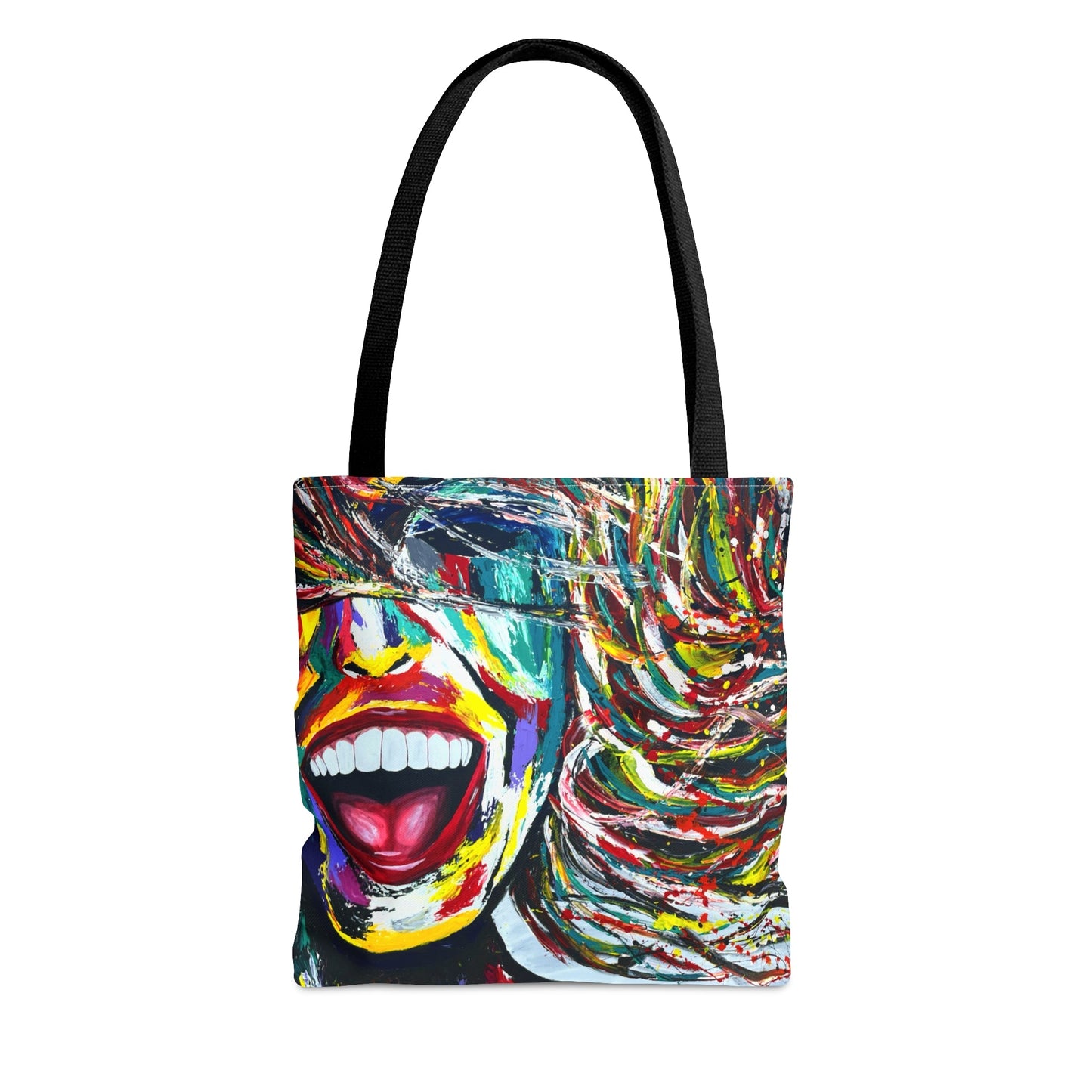 Tote Bag - SMILE FOREVER - Bags BY Albert Levi Art