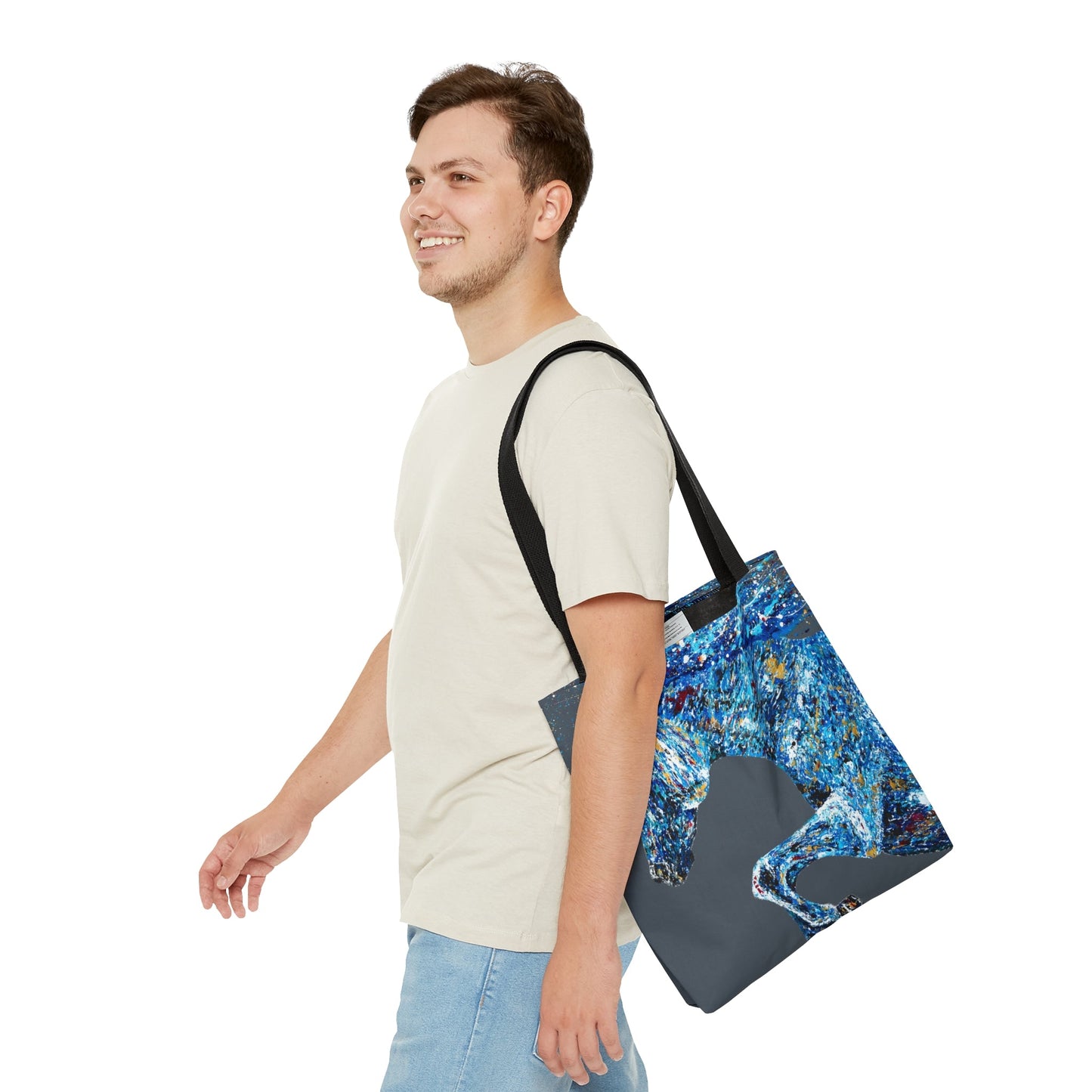 Tote Bag - Strong Gallop - Bags BY Albert Levi Art