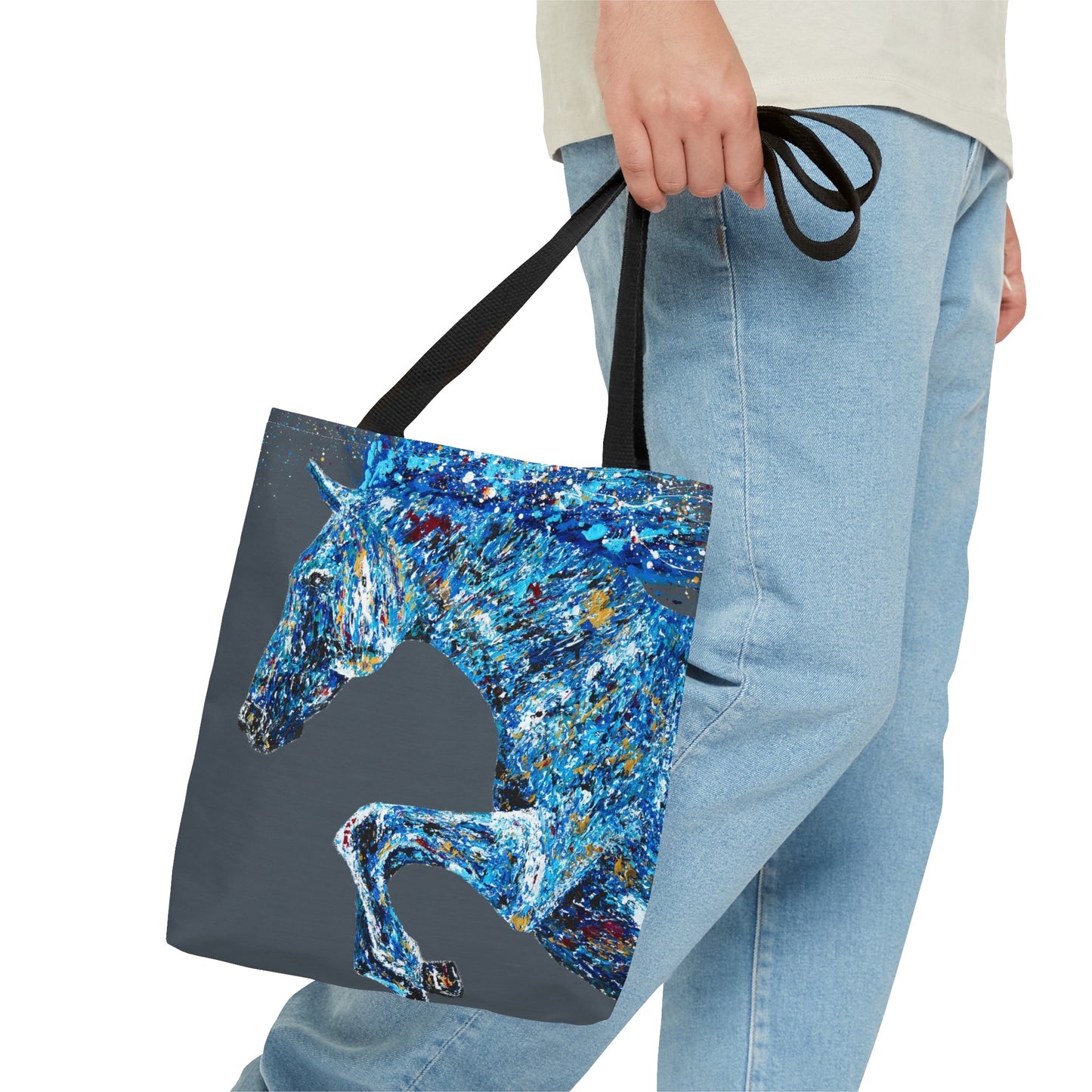 Tote Bag - Strong Gallop - Bags BY Albert Levi Art