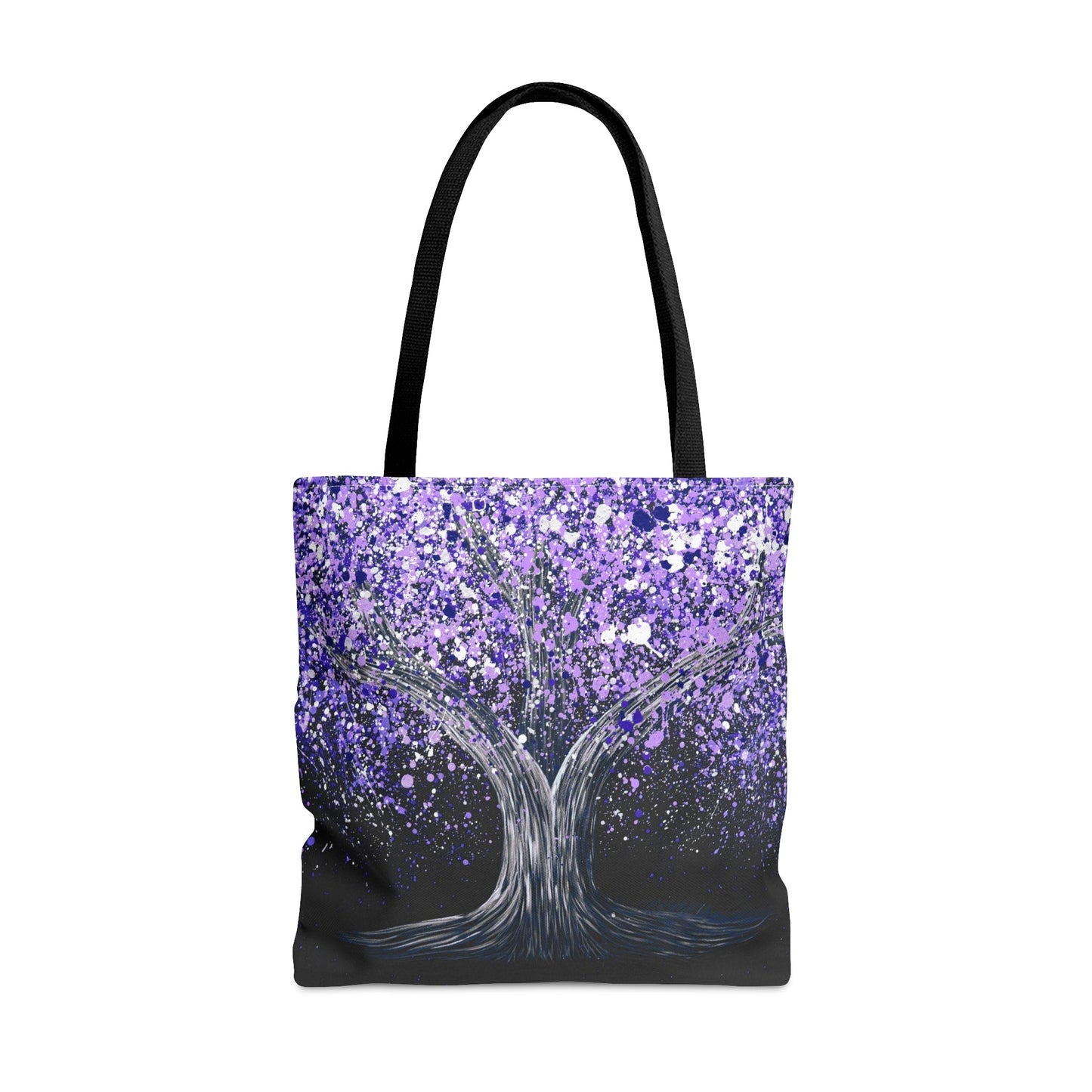 Tote Bag - TRANQUIL PURPLE - Bags BY Albert Levi Art