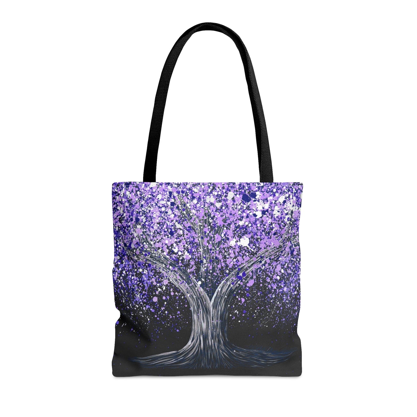 Tote Bag - TRANQUIL PURPLE - Bags BY Albert Levi Art