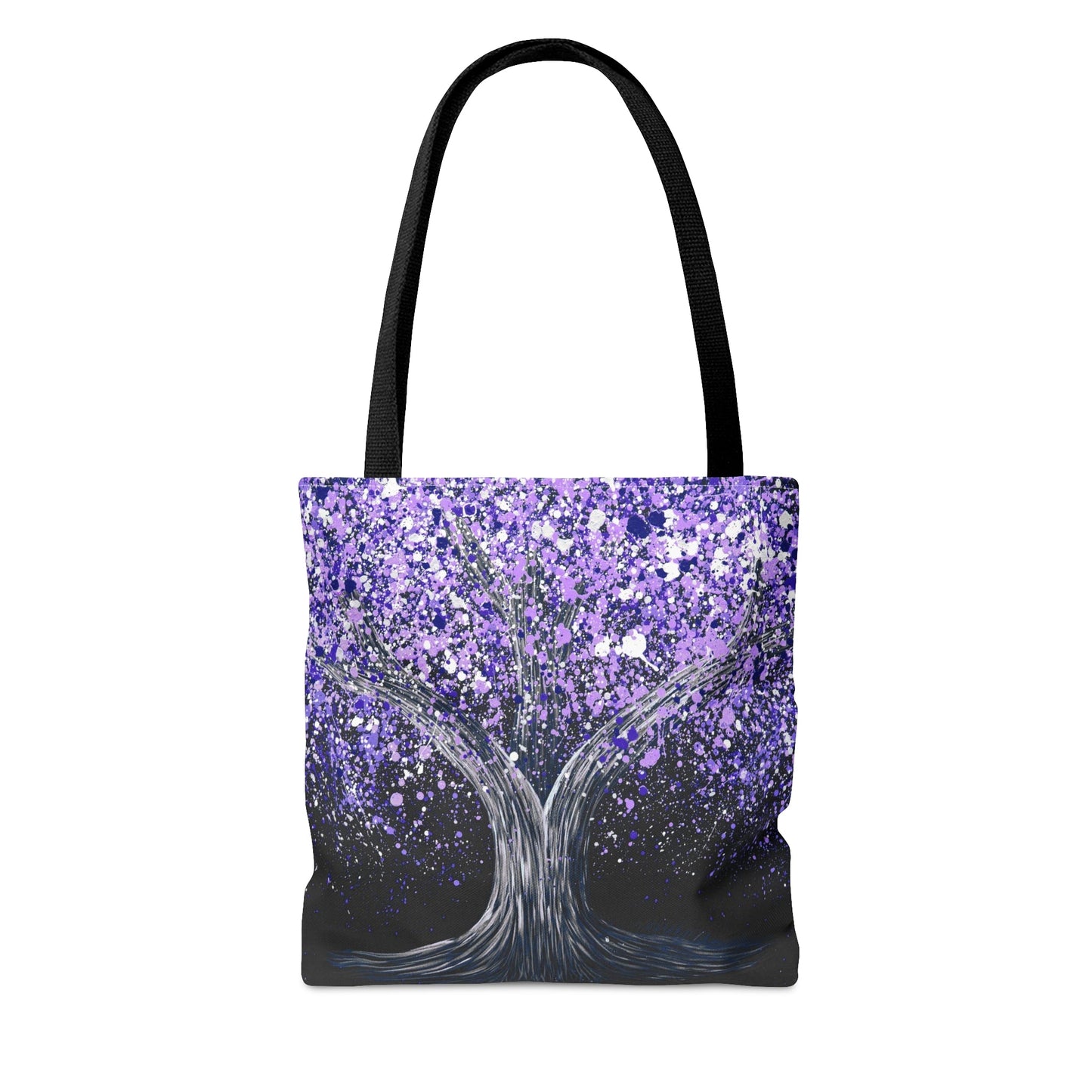 Tote Bag - TRANQUIL PURPLE - Bags BY Albert Levi Art