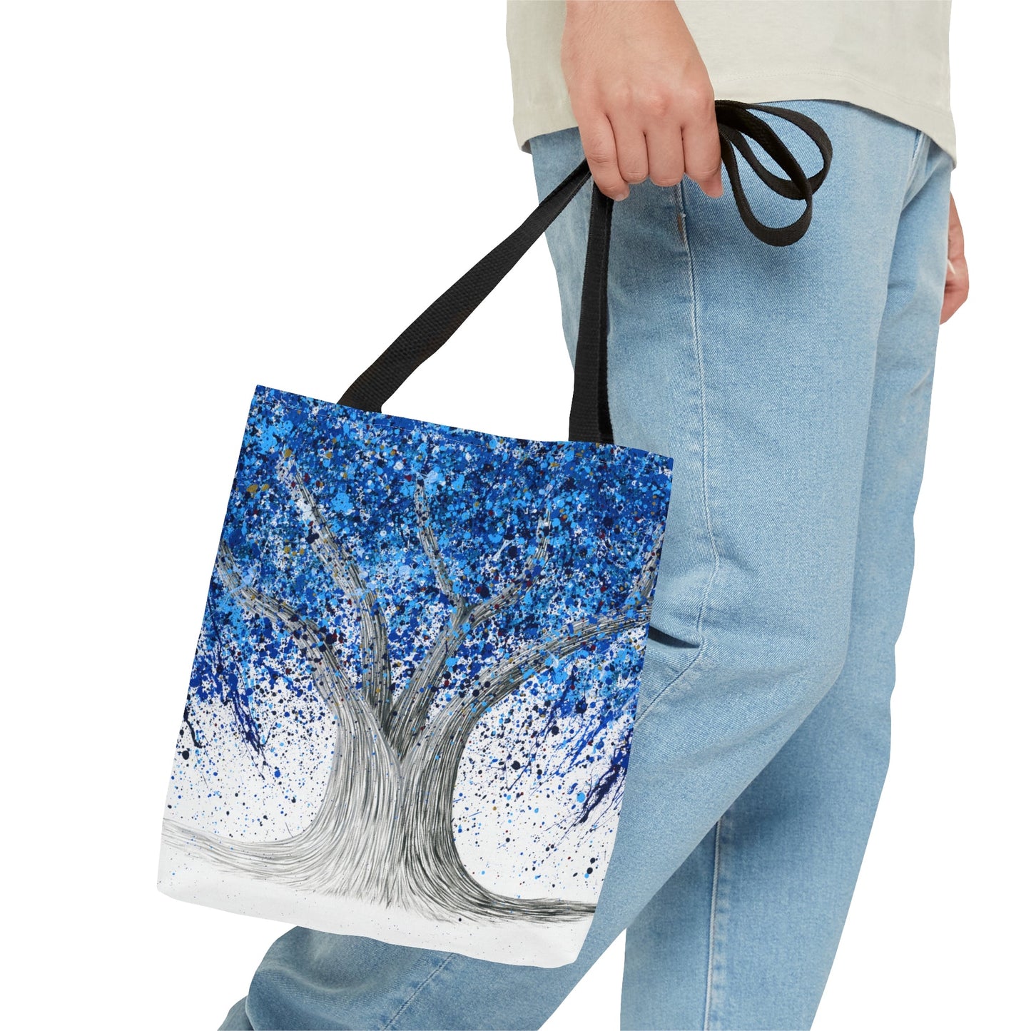 Colorful Bags: "Tote Bag - Tree of life" by Albert Levi Art