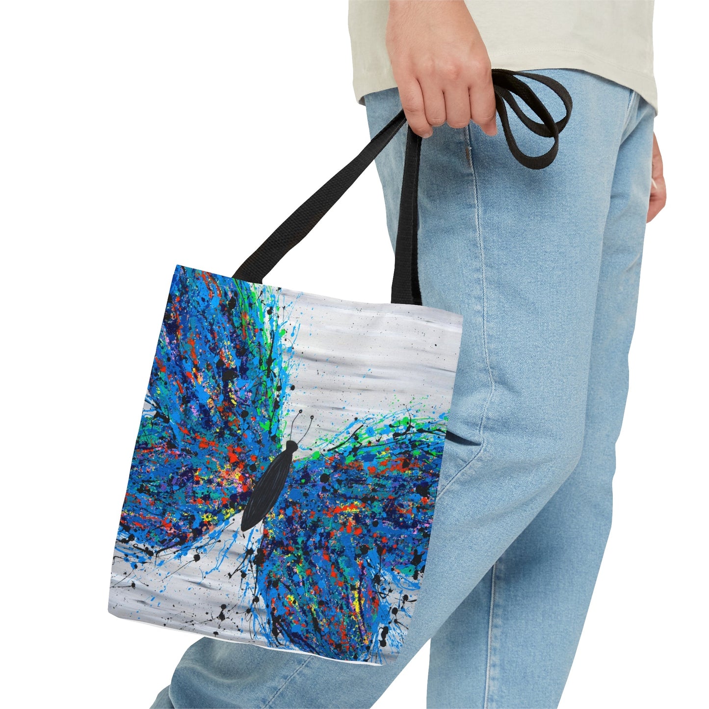 Tote Bag - WILD BUTTERFLY - Bags BY Albert Levi Art
