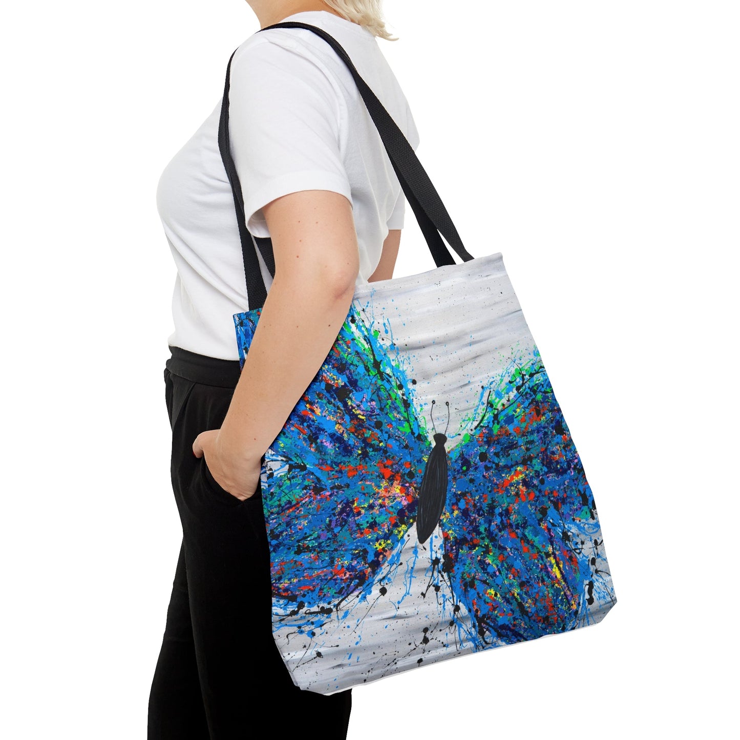 Tote Bag - WILD BUTTERFLY - Bags BY Albert Levi Art