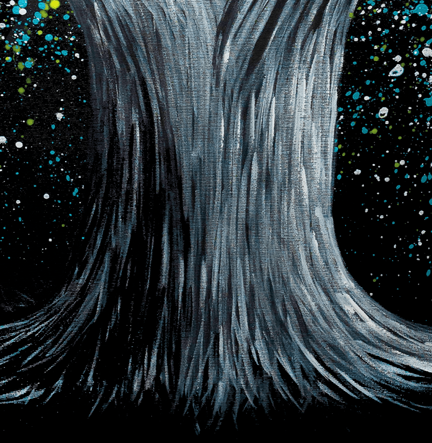 ORIGINAL ARTWORK - Tree of Heppines - Glow in The Dark