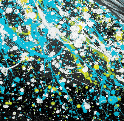 ORIGINAL ARTWORK - Tree of Heppines - Glow in The Dark