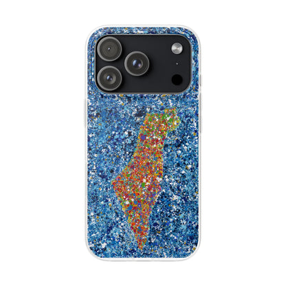 phone case - map of israel