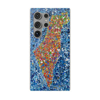 phone case - map of israel