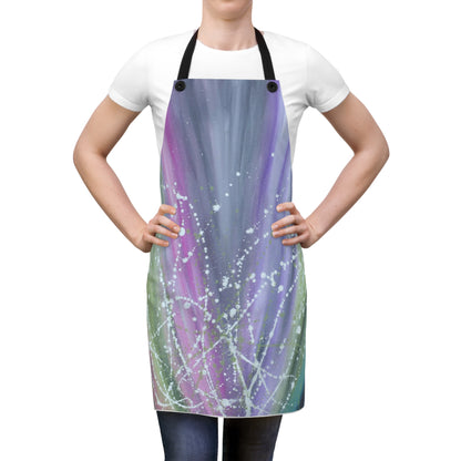 COLORFUL LOTUS - Kitchen Apron