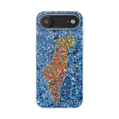 phone case - map of israel
