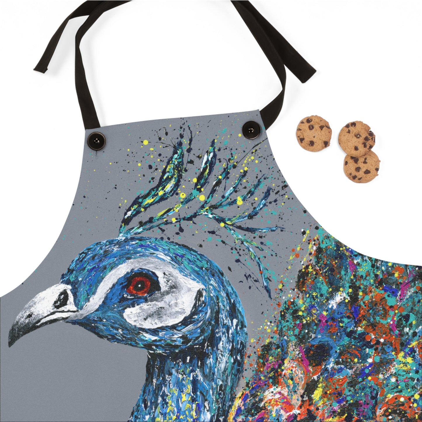 A noble peacock - Kitchen Apron