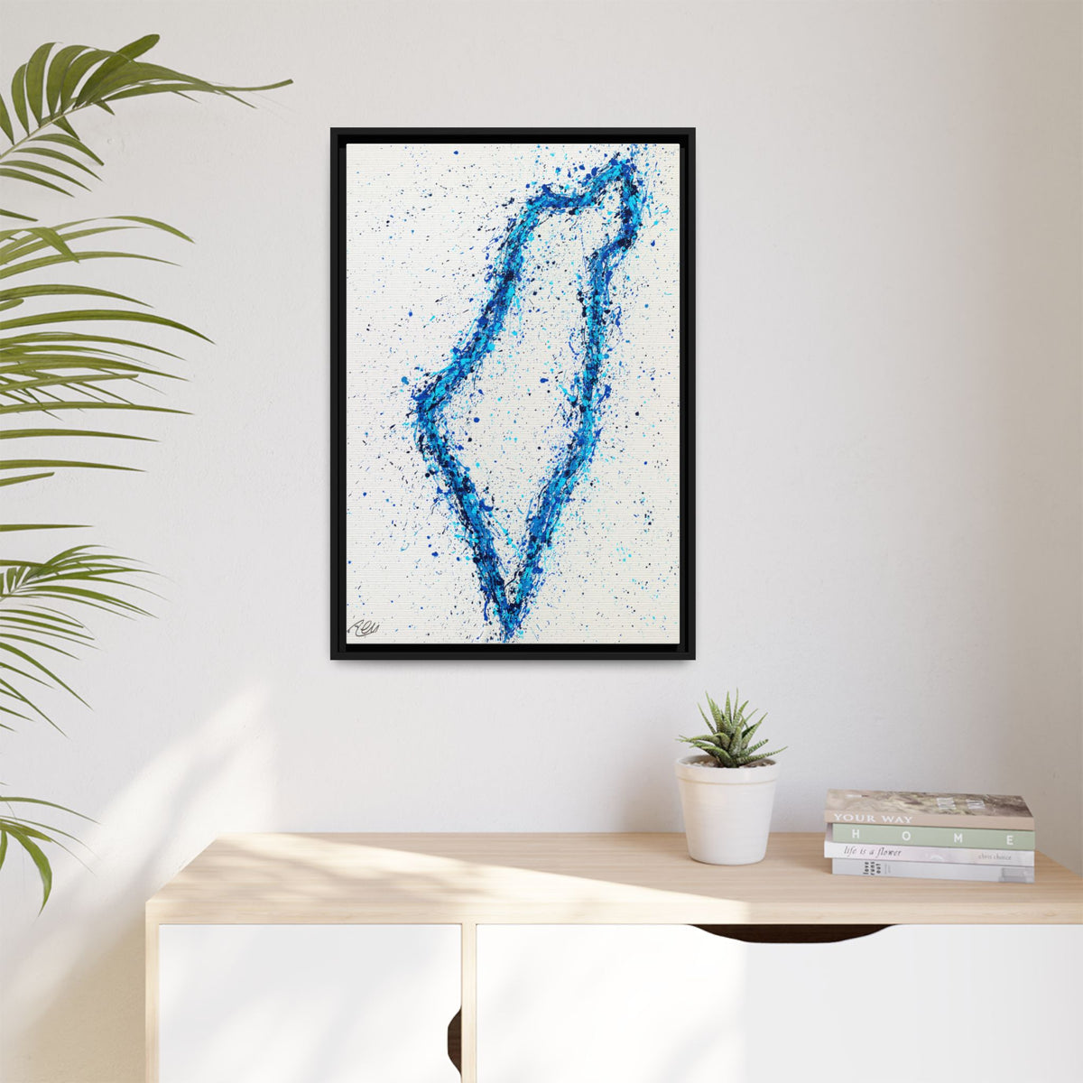 Our Home - Framed Canvas