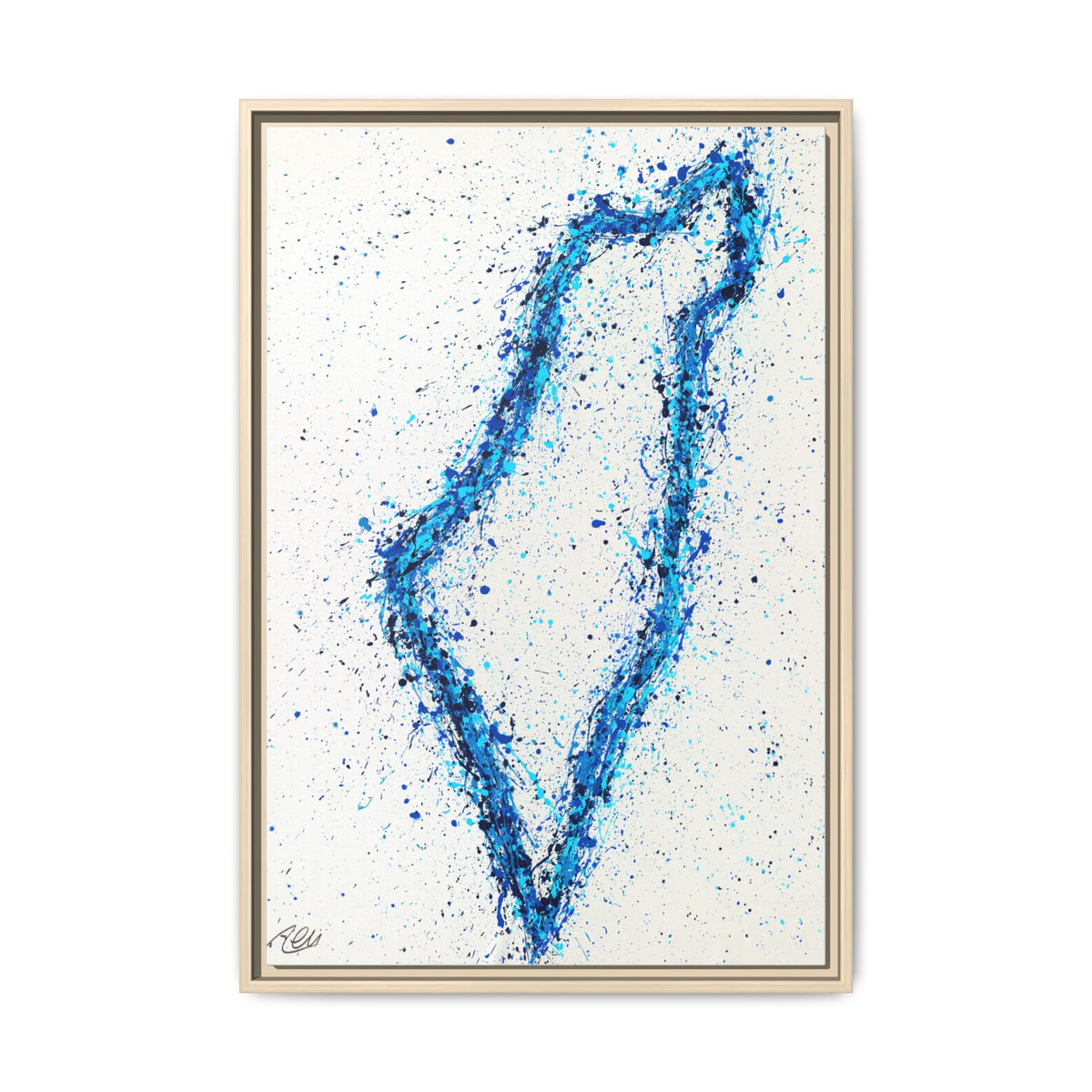 Our Home - Framed Canvas
