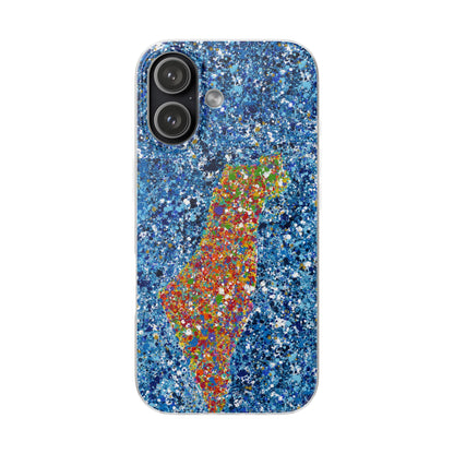 phone case - map of israel