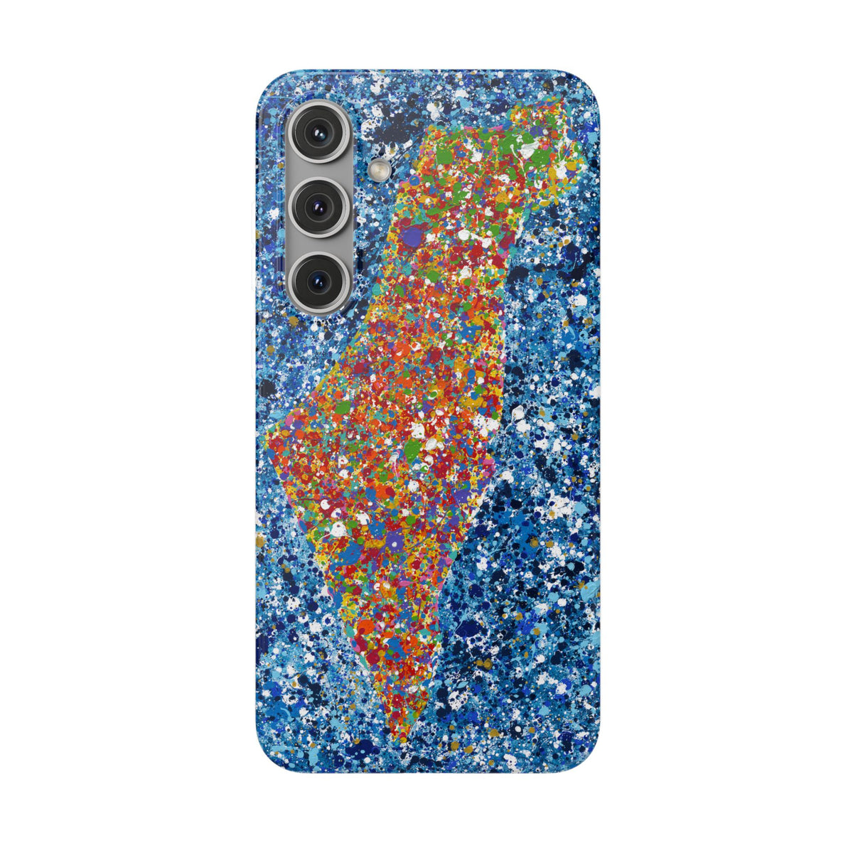 phone case - map of israel