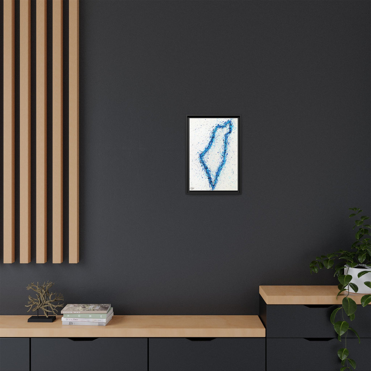 Our Home - Framed Canvas