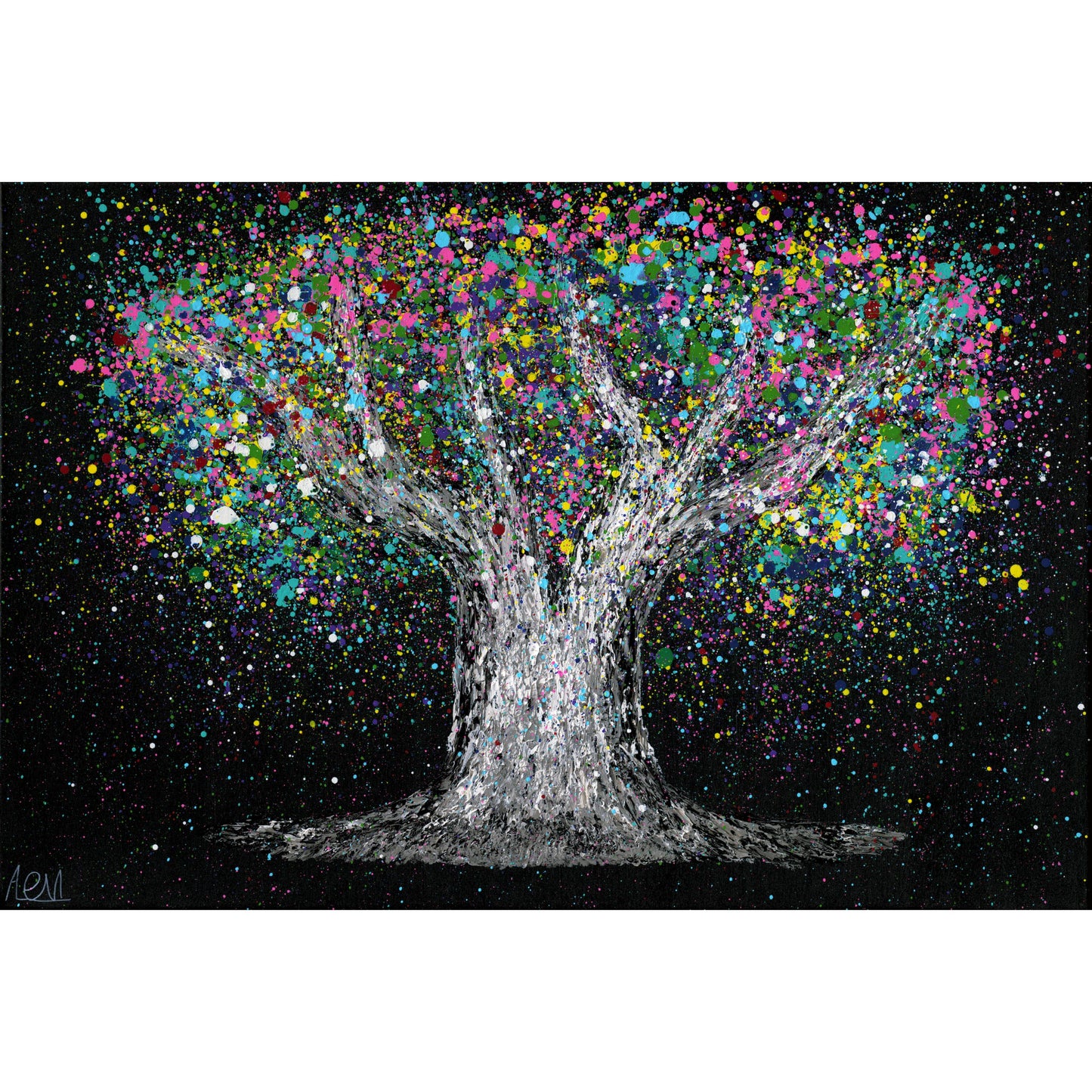 ORIGINAL ARTWORK-  Tree Of Life - Colorful Dream