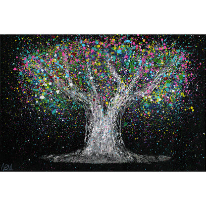 ORIGINAL ARTWORK-  Tree Of Life - Colorful Dream