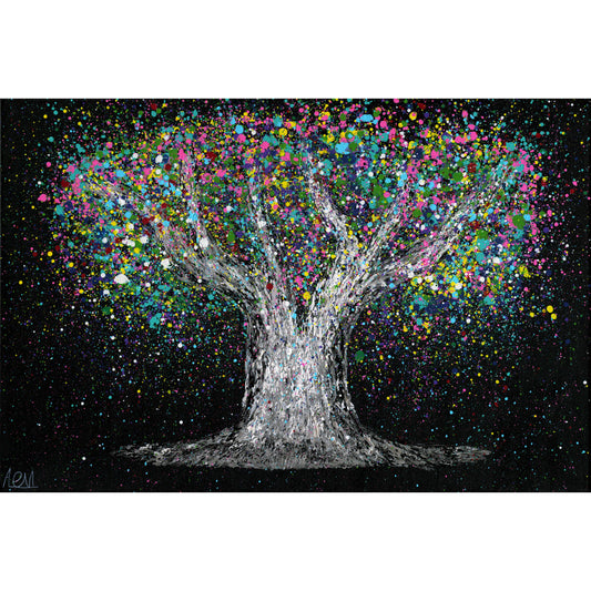 ORIGINAL ARTWORK-  Tree Of Life - Colorful Dream